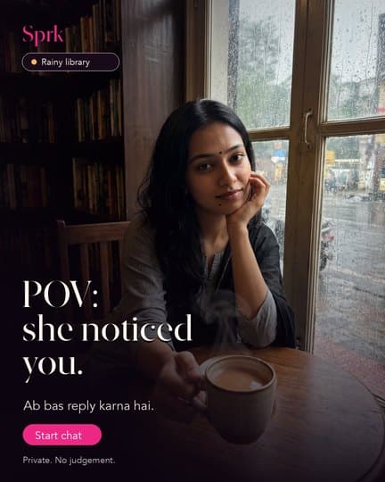 A warm phone chat with a playful message